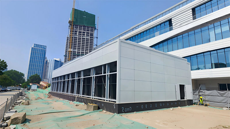 青岛能源岛冷却塔设备隔音罩项目