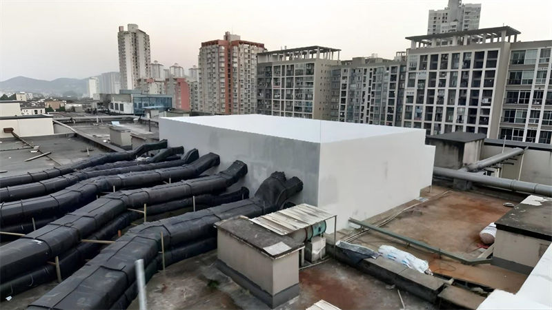 重庆海底捞风机，空调隔音房降噪完工照片