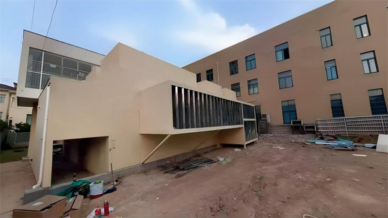 上蔡中医院空调机组降噪