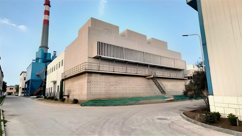 焦作安彩玻璃厂冷却塔+室外风机降噪